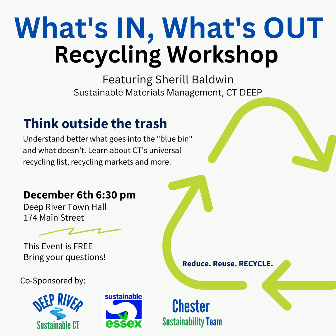 What's In What's Out Recycling Event