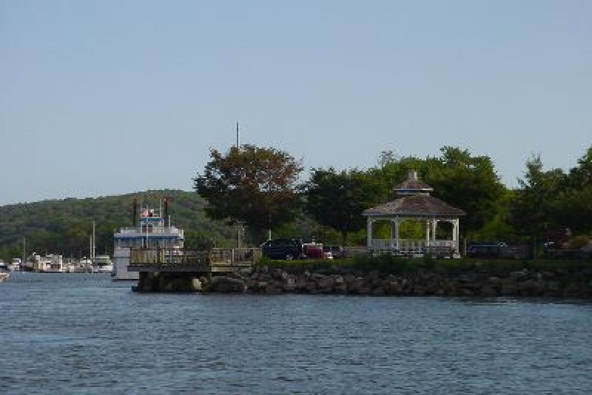 Town Landing from the CT River by Sue Watts
