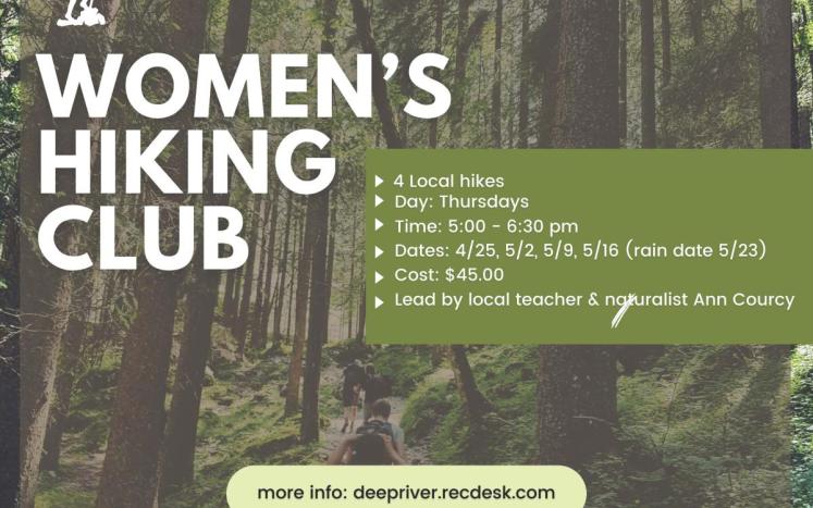 Women's Hiking Club Spring 2024